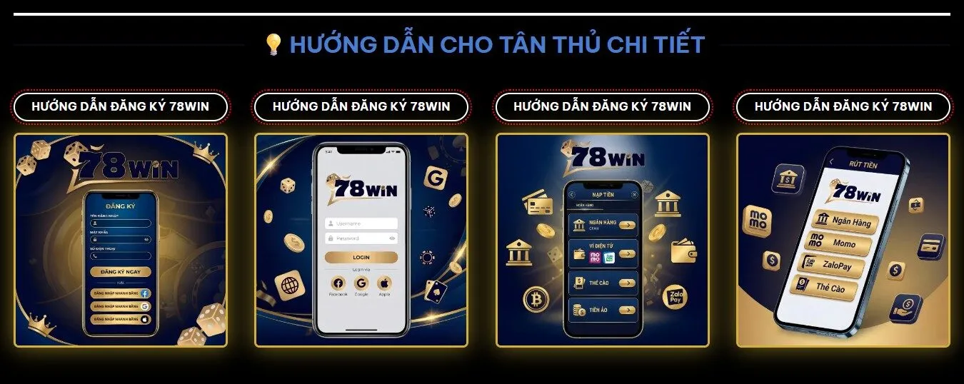 78WIN Hướng dẫn cho tân thủ