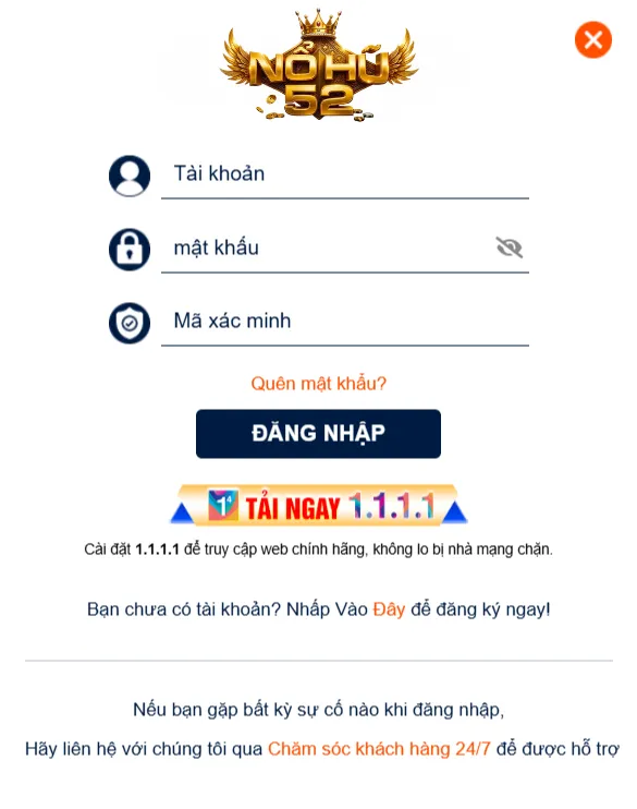 đăng nhập