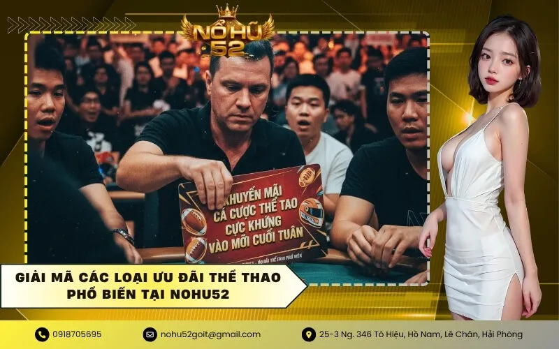 Giải mã các loại ưu đãi thể thao phổ biến tại NOHU52