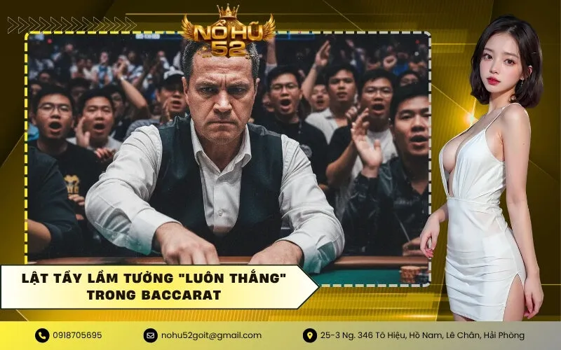 Lật tẩy lầm tưởng Luôn Thắng trong Baccarat