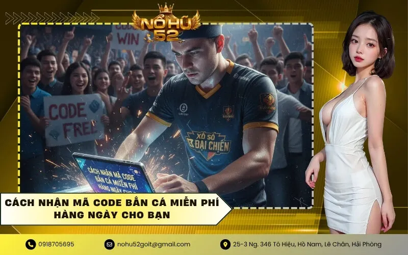 Cách nhận mã code bắn cá