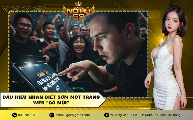 Dấu Hiệu Nhận Biết Sớm Một Trang Web Có Mùi
