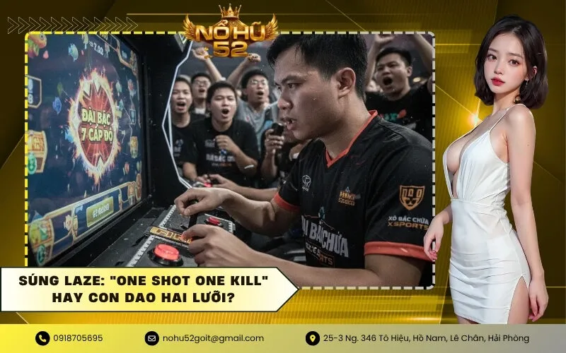 Súng Laze One shot one kill hay con dao hai lưỡi
